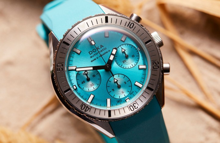 Bild von Doxa SUB 200 C-Graph II Aquamarine