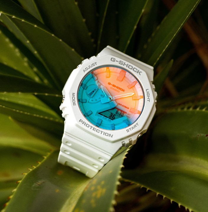 Bild von Casio G-Shock Carbon Core Guard Beach Time-Lapse
