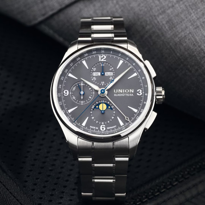 Bild von Union Glashütte Belisar Chronograph Moon Phase