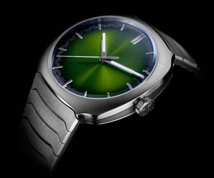 Bild von H. Moser & Cie Streamliner Centre Seconds Matrix Green