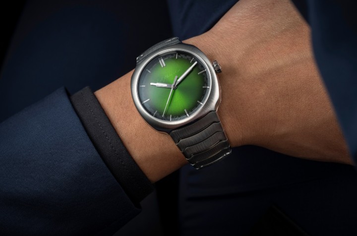 Bild von H. Moser & Cie Streamliner Centre Seconds Matrix Green