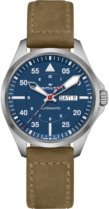Bild von Hamilton Khaki Aviation Pilot Day Date Air-Glaciers Edition