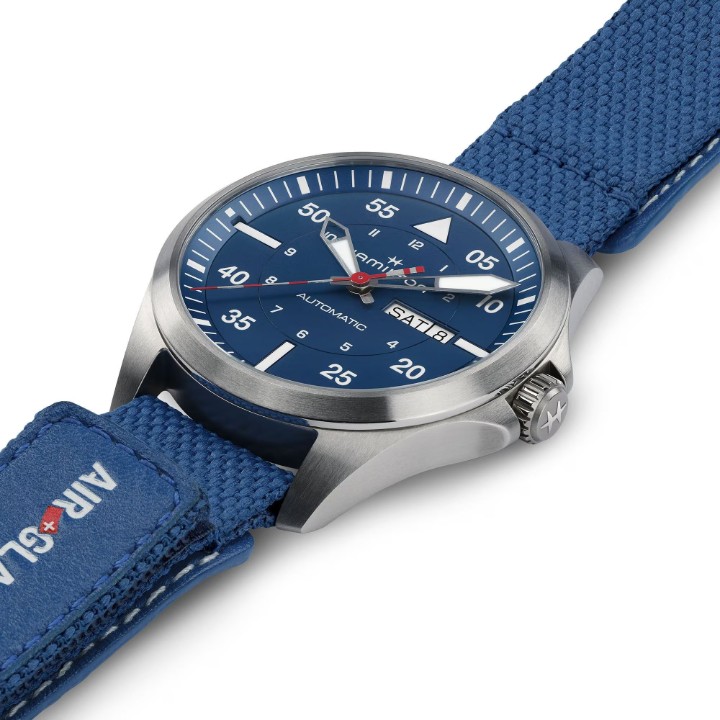 Bild von Hamilton Khaki Aviation Pilot Day Date Air-Glaciers Edition