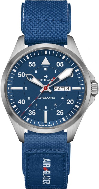 Bild von Hamilton Khaki Aviation Pilot Day Date Air-Glaciers Edition