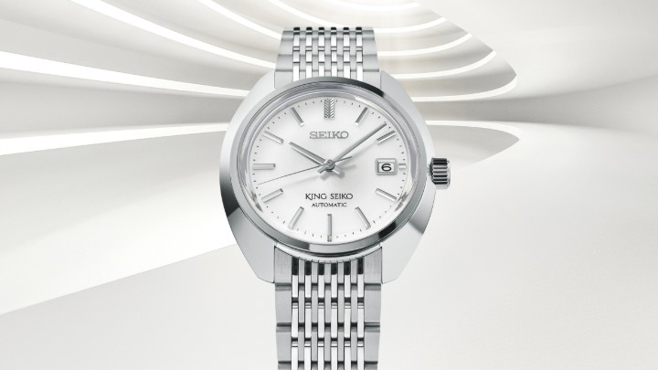 Bild von Seiko King Seiko ‘Metropolis Silver’ 6L 1969 Re-Interpretation