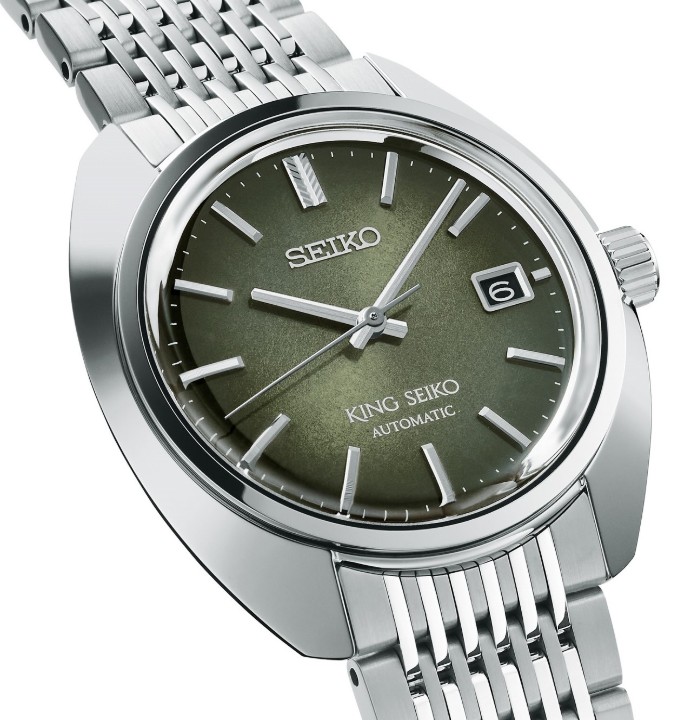 Bild von Seiko King Seiko ‘Forest Green’ 6L 1969 Re-Interpretation