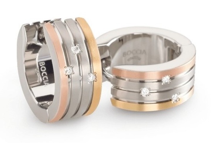 Bild von Boccia Titanium Ohrringe