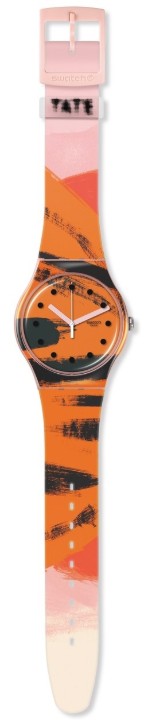 Bild von Swatch x Tate Gallery Barns-Graham's Orange and Red on Pink