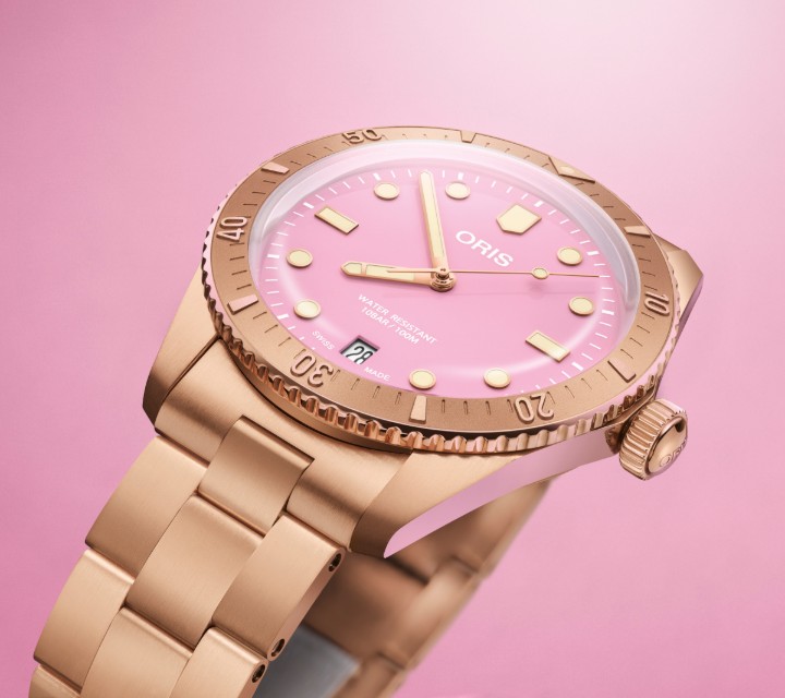 Bild von Oris Divers Sixty-Five ‘Cotton Candy’