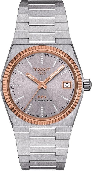 Bild von Tissot PRX Powermatic 80 18k Gold Bezel