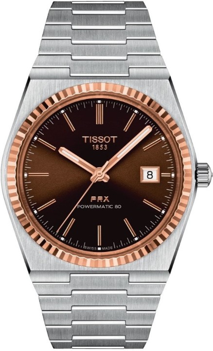 Bild von Tissot PRX Powermatic 80 18k Gold Bezel