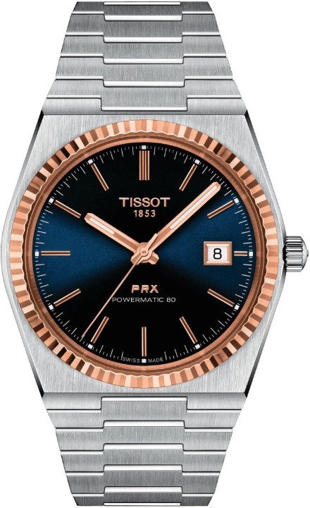Bild von Tissot PRX Powermatic 80 18k Gold Bezel