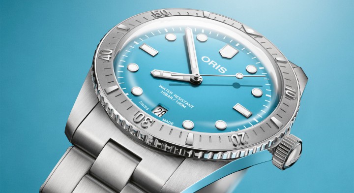 Bild von Oris Divers Sixty-Five ‘Cotton Candy’