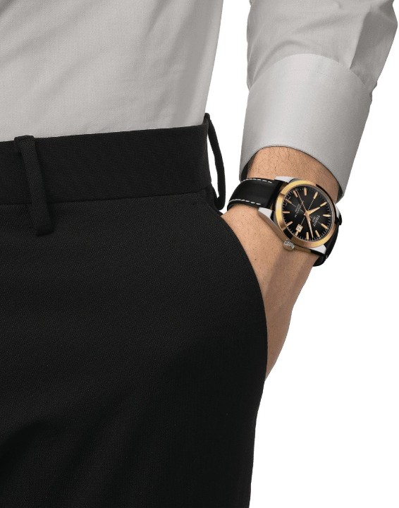Bild von Tissot Gentleman Powermatic 80 Silicium 18k Gold Bezel