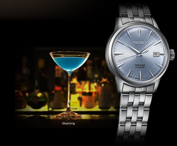 Bild von Seiko Presage Cocktail Time Skydiving