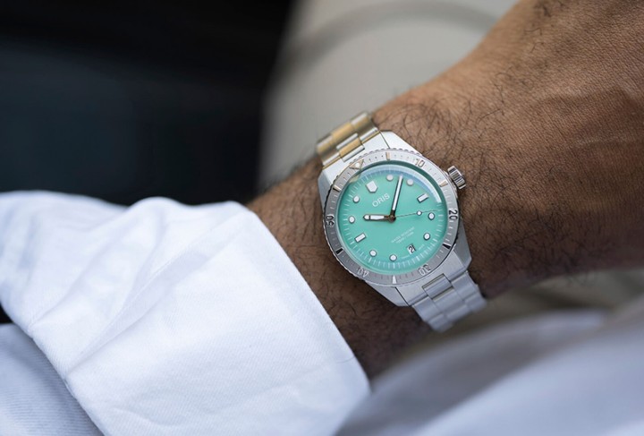 Bild von Oris Divers Sixty-Five ‘Cotton Candy’