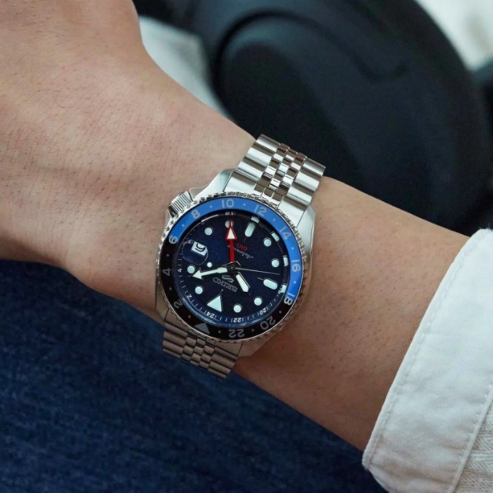 Bild von Seiko 5 Sports 'Blueberry' GMT