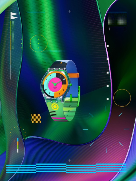Bild von Swatch Neon Hot Racer