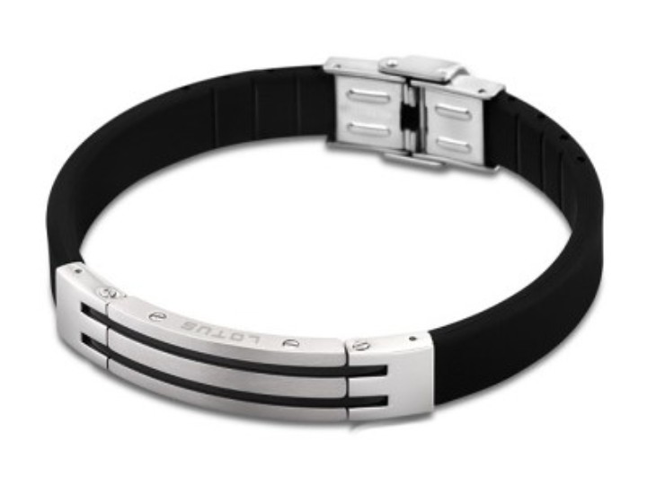 Bild von Herrenarmband Lotus Style Men In Black