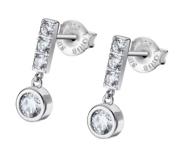 Bild von Ohrringe Lotus Silver Pure Essential
