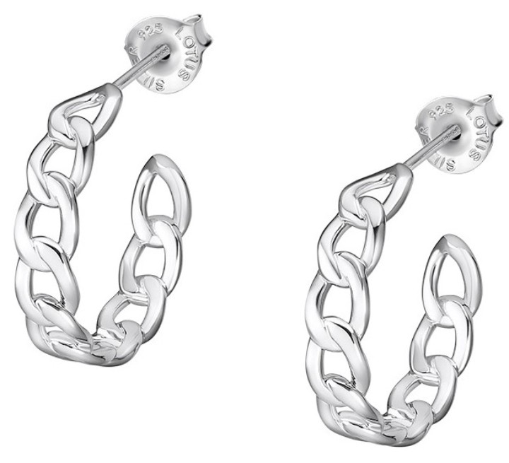 Bild von Ohrringe Lotus Silver Trendy