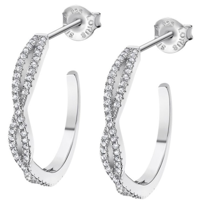 Bild von Ohrringe Lotus Silver It Girl