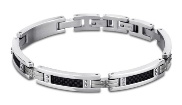Bild von Herrenarmband Lotus Style Men In Black