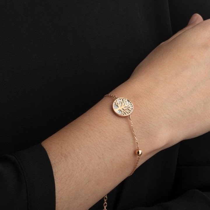 Bild von Damenarmband Lotus Style Rainbow