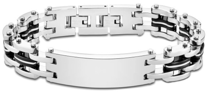 Bild von Herrenarmband Lotus Style Men In Black