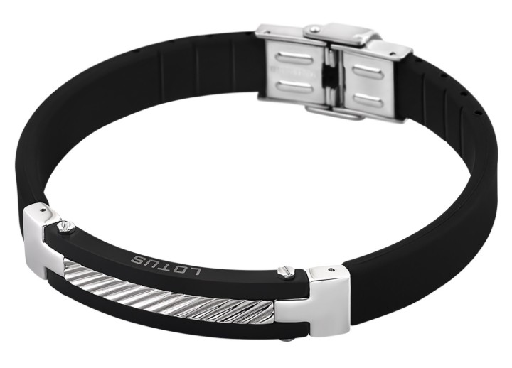 Bild von Herrenarmband Lotus Style Men In Black