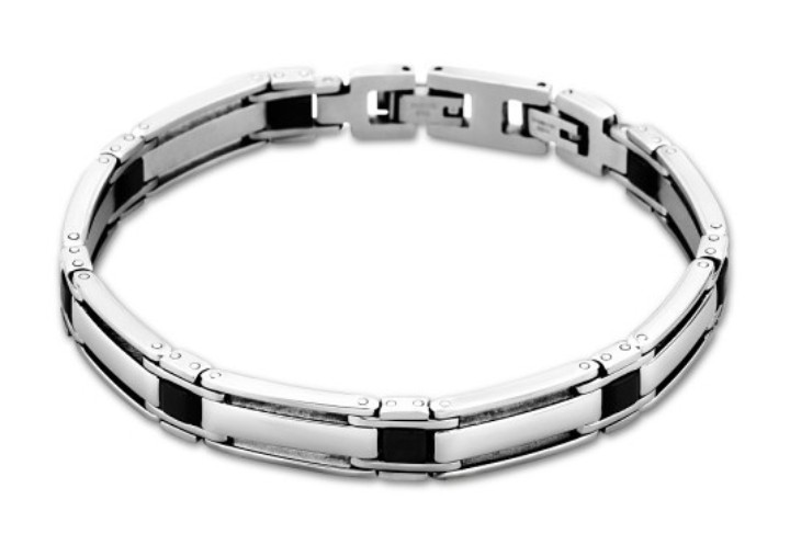 Bild von Herrenarmband Lotus Style Men In Black