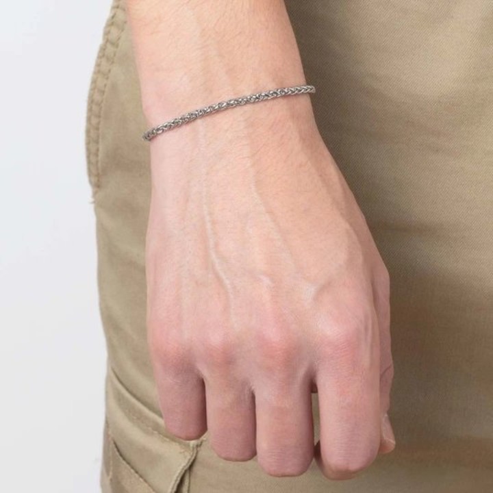Bild von Herrenarmband Lotus Style Men In Black
