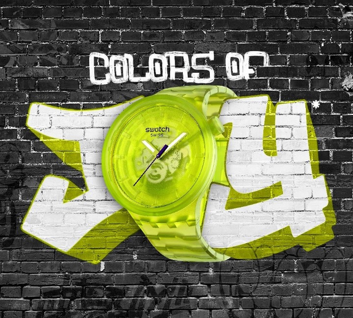 Bild von Swatch Yellow Joy