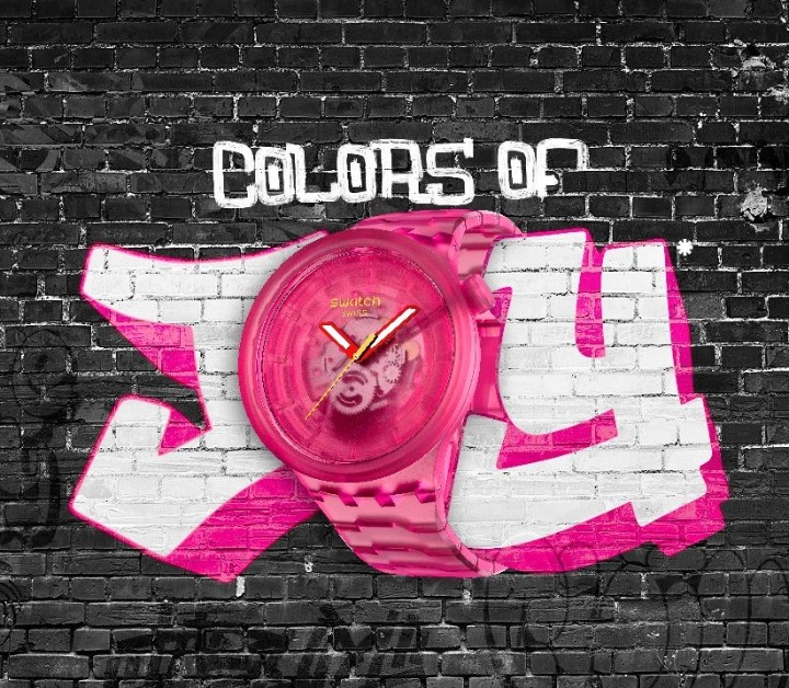 Bild von Swatch Pink Joy