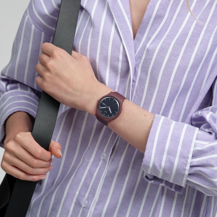 Bild von Swatch Burgundy Berry