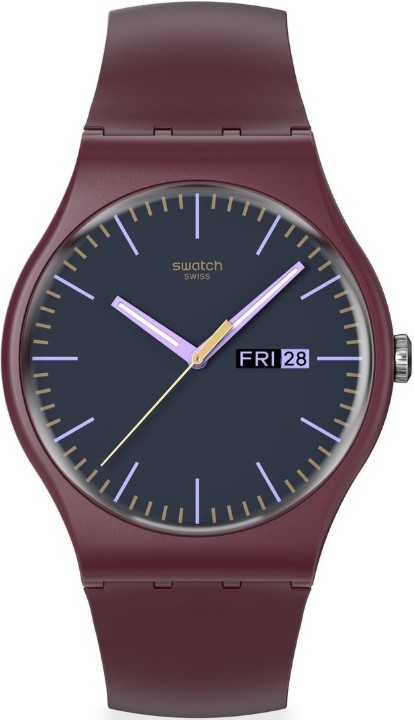 Bild von Swatch Burgundy Berry