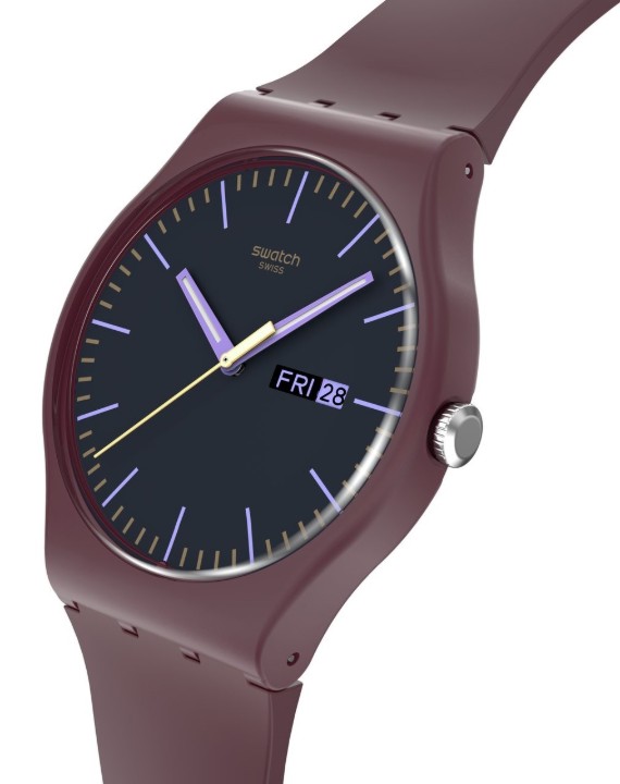 Bild von Swatch Burgundy Berry