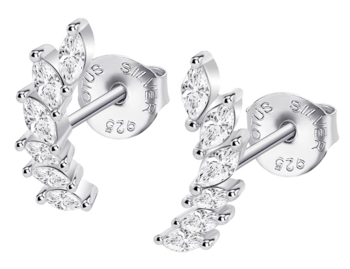 Bild von Ohrringe Lotus Silver Earparty
