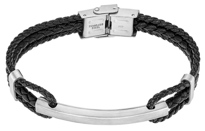 Bild von Herren Armband Lotus Style Men In Black