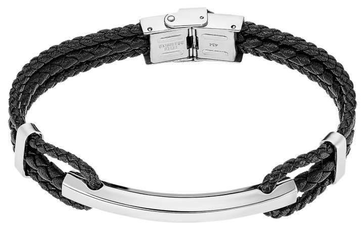 Bild von Herren Armband Lotus Style Men In Black