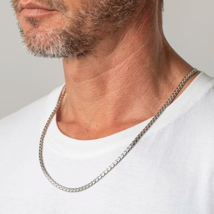 Bild von Herrenkette Lotus Style Men In Black