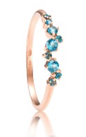 Produktdetails anzeigen - Armband LOEE Sparkle aus Roségold mit Topasen Bild von Armband LOEE Sparkle aus Roségold mit Topasen