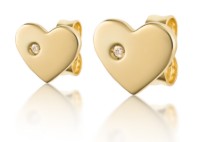 Bild von Ohrring LOEE Essence ze žlutého zlata s diamanty