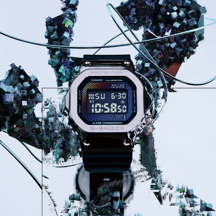Bild von Casio G-Shock Rainbow Brick Wall Series