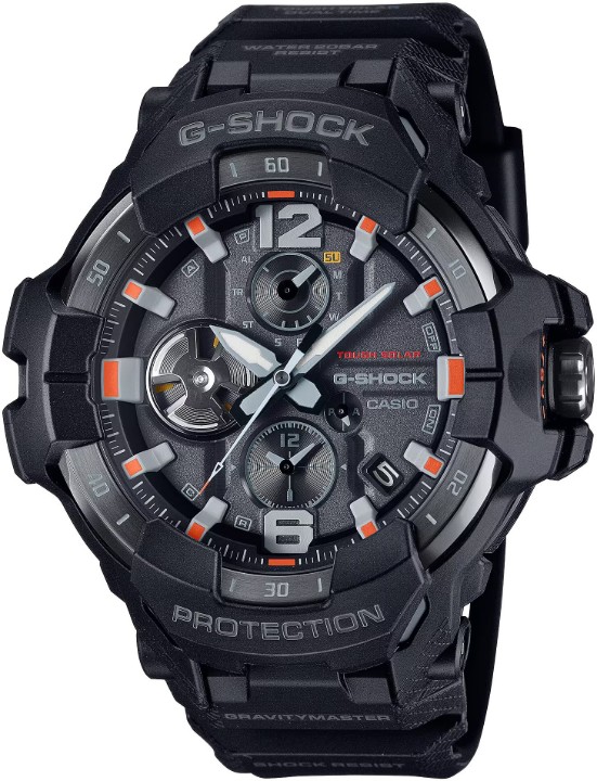 Bild von Casio G-Shock GravityMaster Black and Emergency Colours Series