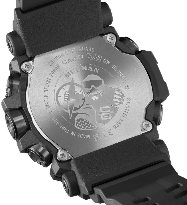 Bild von Casio G-Shock Mudman Black and Emergency Colours Series