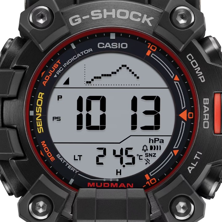 Bild von Casio G-Shock Mudman Black and Emergency Colours Series