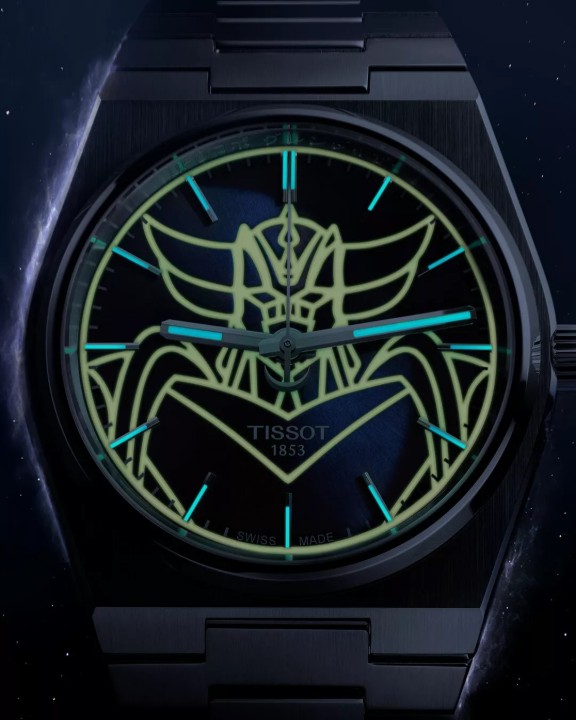 Bild von Tissot PRX Ufo Robot Grendizer Special Edition