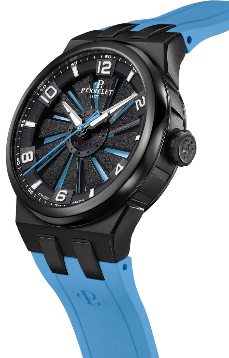 Bild von Perrelet Turbine Titanium 41 Ice Blue