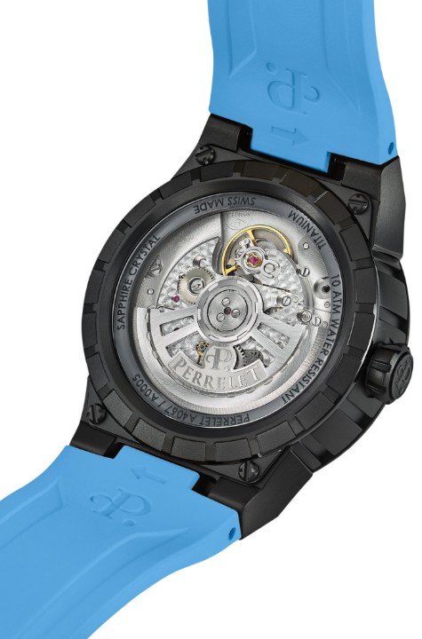 Bild von Perrelet Turbine Titanium 41 Ice Blue